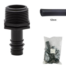 Riegolux RGX GO Adaptateur M. 1/2'' - 12mm (Sachet de 20 unités)