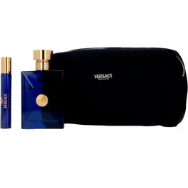 Versace Dylan Blue Coffret Cadeau 3 Pièces Eau de Toilette Homme 100ml + 10ml + Trousse