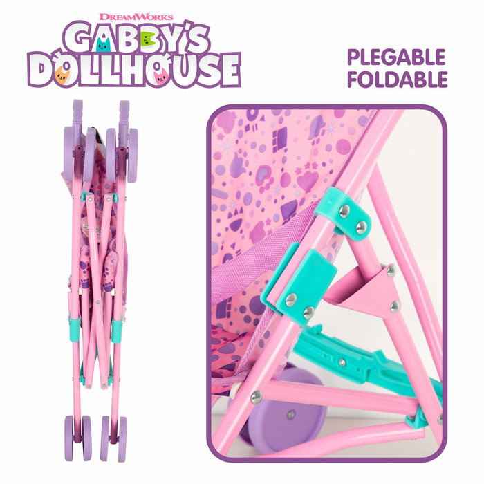 Poussette pour poupées Gabby's Dollhouse (12 Unités)