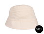 Innspiro Lot de 50 chapeaux en coton 58 cm