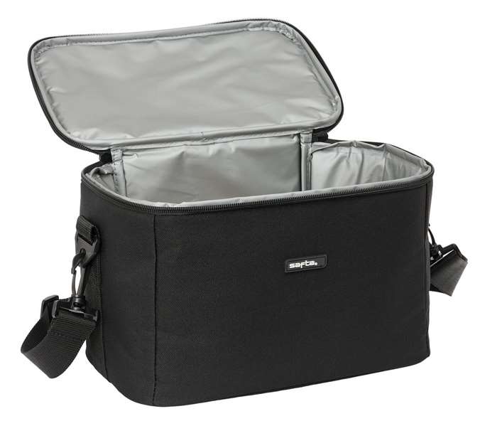 Safta Glacière portable étanche de voyage, noir, dimensions 29 x 19 x 18 cm, pour pique-nique et camping Safta Glacière portable étanche de voyage, noir, dimensions 29 x 19 x 18 cm, pour pique-nique et camping