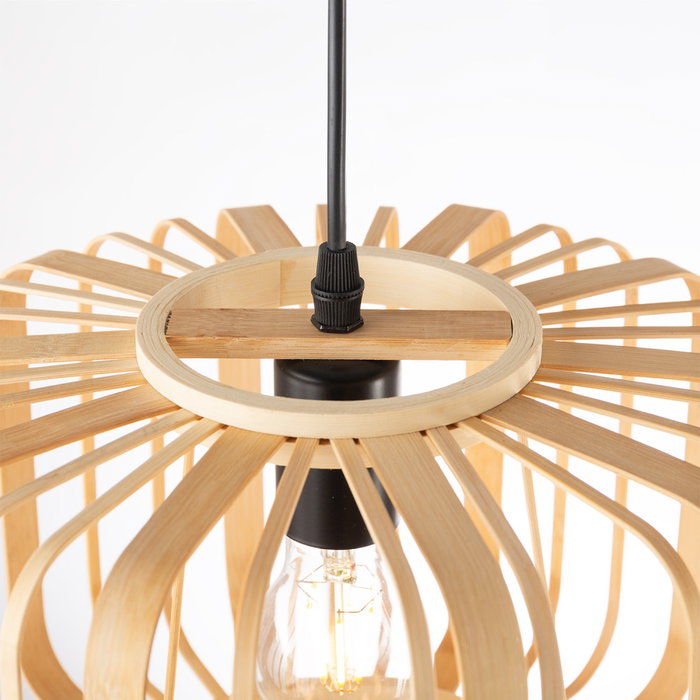 Linjiang Lampe Pendante en Rotin