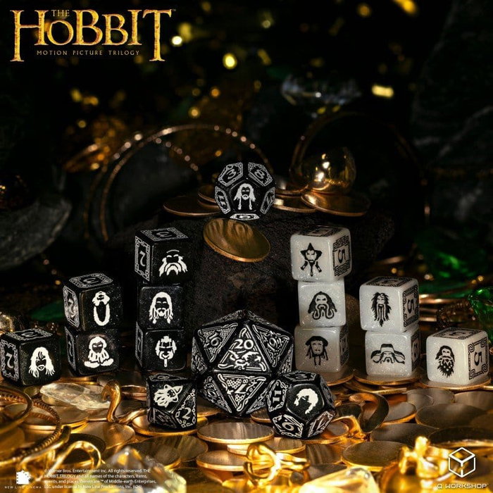 Q Workshop Le Hobbit TCG set de 16 dés Umbral Hollow