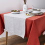Home Deco Factory Chemin de table gris 150x50 cm