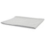 Home Deco Factory Chemin de table gris 150x50 cm