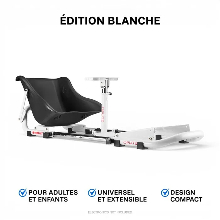 Oplite NitroKart V2 - Blanc