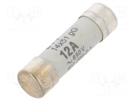 ETI POLAM Fusible cylindrique industriel 12A 690VAC 14x51mm