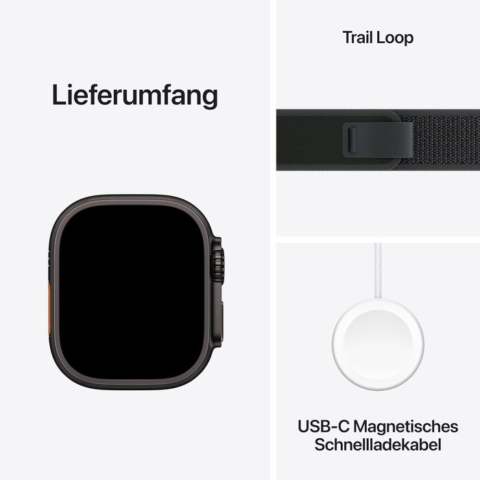Montre intelligente Apple Ultra 2 Noir 1,92" 49 mm