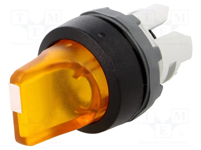 ABB Commutateur rotatif 22mm jaune 2 positions ABB Commutateur rotatif 22mm jaune 2 positions