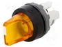 ABB Commutateur rotatif 22mm jaune 2 positions