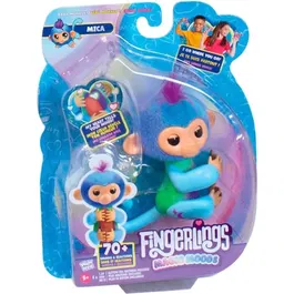 Lansay Fingerlings Magic Moods Mica - Jouet interactif enfant à partir de 5 ans avec lumière et sons - Piles incluses