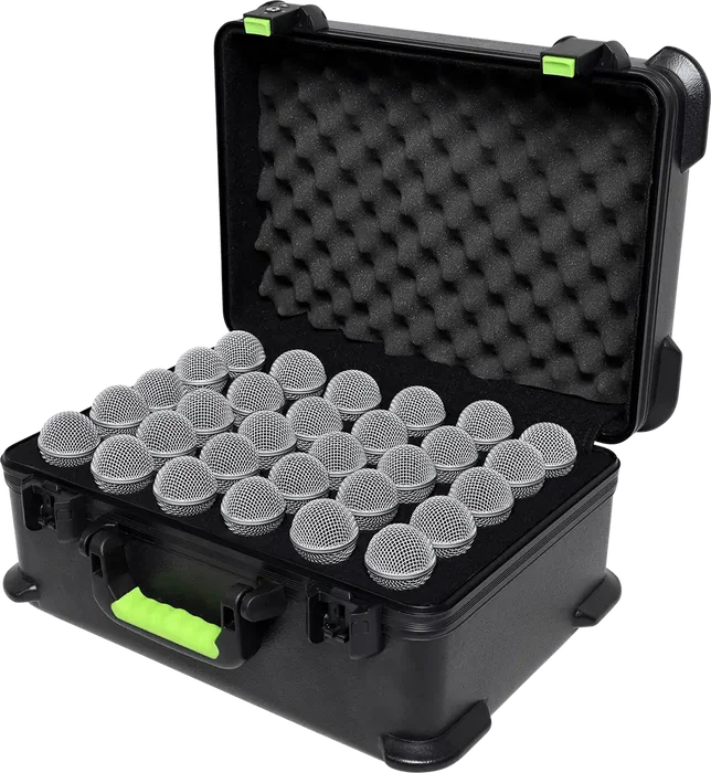 SBG Mallette de transport en polyéthylène pour 30 microphones avec fermeture TSA SBG Mallette de transport en polyéthylène pour 30 microphones avec fermeture TSA