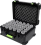 SBG Mallette de transport en polyéthylène pour 30 microphones avec fermeture TSA
