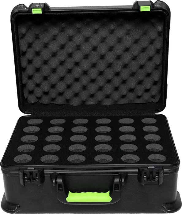 SBG Mallette de transport en polyéthylène pour 30 microphones avec fermeture TSA SBG Mallette de transport en polyéthylène pour 30 microphones avec fermeture TSA