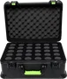 SBG Mallette de transport en polyéthylène pour 30 microphones avec fermeture TSA