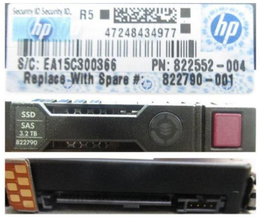 Hewlett Packard Enterprise DRV SSD 3.2TB 12G 2.5 SAS MU