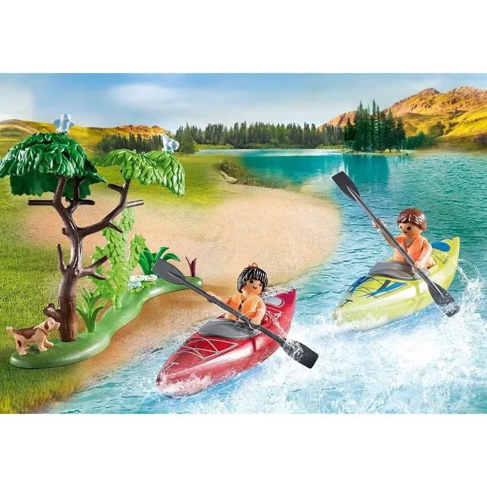 Playmobil 71425 Vacanciers avec tente