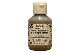 I Love Gel douche Naturals Citron vert, gingembre & cardamome 125 ml