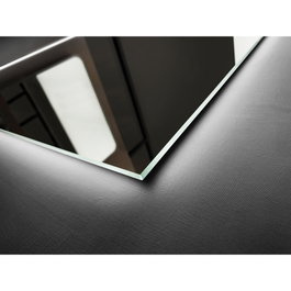 LIMEX Miroir de Salle de Bain Italia 100cm Blanc Froid Antibuée