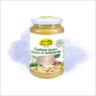 GRANOVITA Crema De Anacardo 350Gr Bio - Pâte de noix de cajou biologique, sans gluten, texturée au moulin en pierre GRANOVITA Crema De Anacardo 350Gr Bio - Pâte de noix de cajou biologique, sans gluten, texturée au moulin en pierre