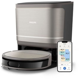 Philips Série 9000 XU9100/10 - Aspirateur robot laveur avec station tout-en-un