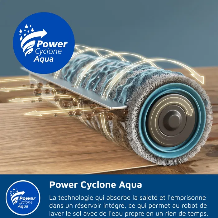 Philips XU9100/10 - Robot aspirateur laveur avec station d'auto-vidange, navigation LiDAR D-ToF, 8000 Pa, filtre HEPA lavable, application HomeRun, Série 9000 Philips XU9100/10 - Robot aspirateur laveur avec station d'auto-vidange, navigation LiDAR D-ToF, 8000 Pa, filtre HEPA lavable, application HomeRun, Série 9000