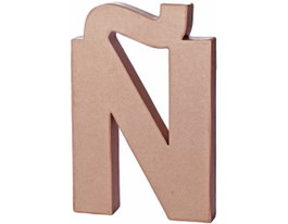 Innspiro Lettre Ñ en papier mâché 20 cm