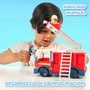 Moose Toys Camion de pompiers Bluey avec figurines et accessoires