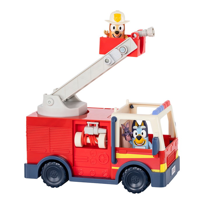 Moose Toys Camion de pompiers Bluey avec figurines et accessoires