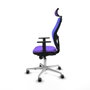 Piqueras y Crespo Chaise de Bureau avec Appui-tête 1D086G2 Lila