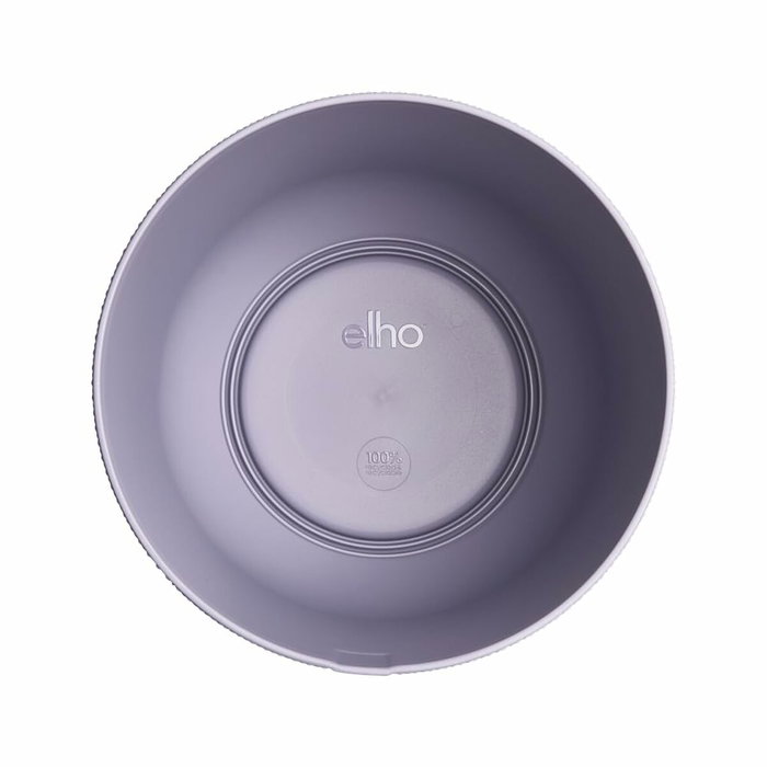 Elho Lot de 3 pots de fleurs Jazz ronds - Lila et Blanc