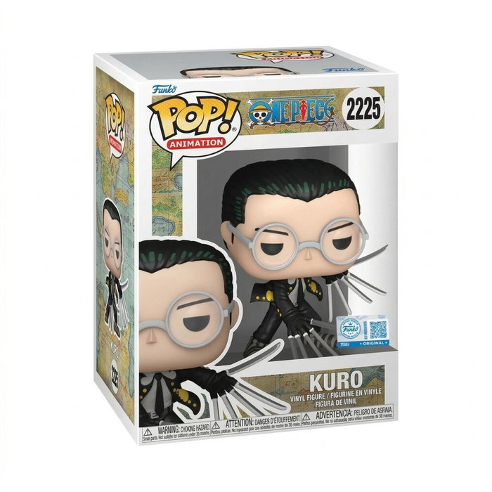 Funko POP! Animation Kuro - Figurine One Piece en vinyle de 9 cm