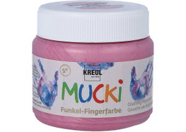 Kreul Peinture à doigts MUCKI brillante rose 150ml