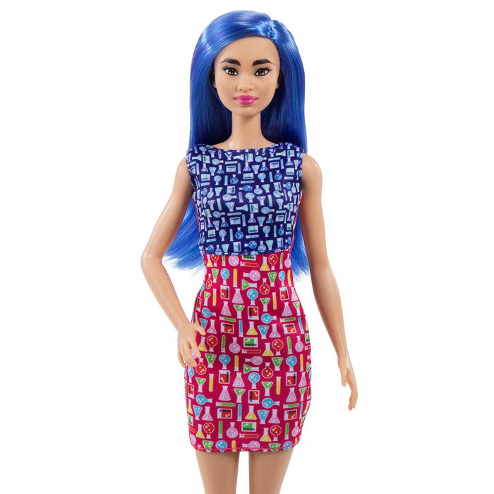 Barbie Mattel - Poupée Barbie Tu Peux Etre Scientifique Hcn11 avec Microscope et Tenue de Labo - Pour Filles à Partir de 3 Ans