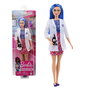 Barbie Mattel - Poupée Barbie Tu Peux Etre Scientifique Hcn11 avec Microscope et Tenue de Labo - Pour Filles à Partir de 3 Ans