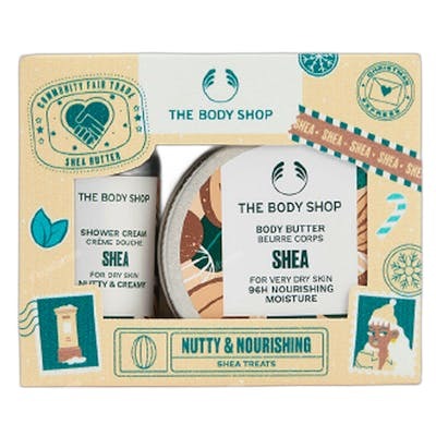 THE BODY SHOP Shea Nutty Nourishing Set de soin corporel 2 pièces THE BODY SHOP Shea Nutty Nourishing Set de soin corporel 2 pièces