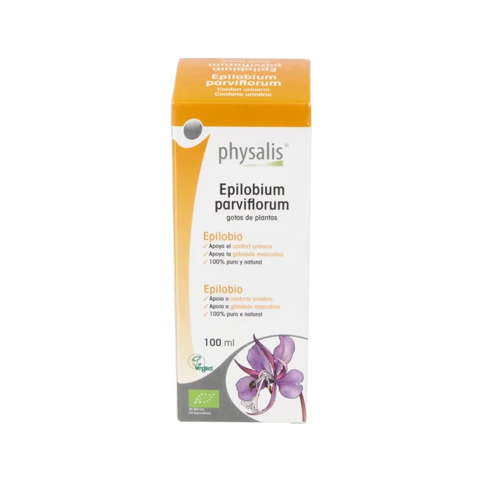 PHYSALIS Extrait d'Épilobe (Epilobium Parviflorum) 100 ml - Complément Alimentaire Bio Confort Urinaire PHYSALIS Extrait d'Épilobe (Epilobium Parviflorum) 100 ml - Complément Alimentaire Bio Confort Urinaire