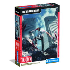 Clementoni Puzzle Chainsaw Man 1000 pièces avec poster
