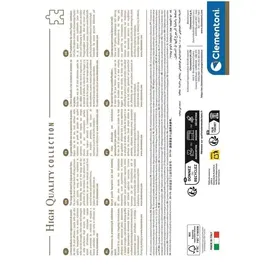 CLEMENTONI Puzzle 1000 pièces Compact - Chainsaw Man - Poster inclus - 70 x 50 cm - À partir de 10 ans