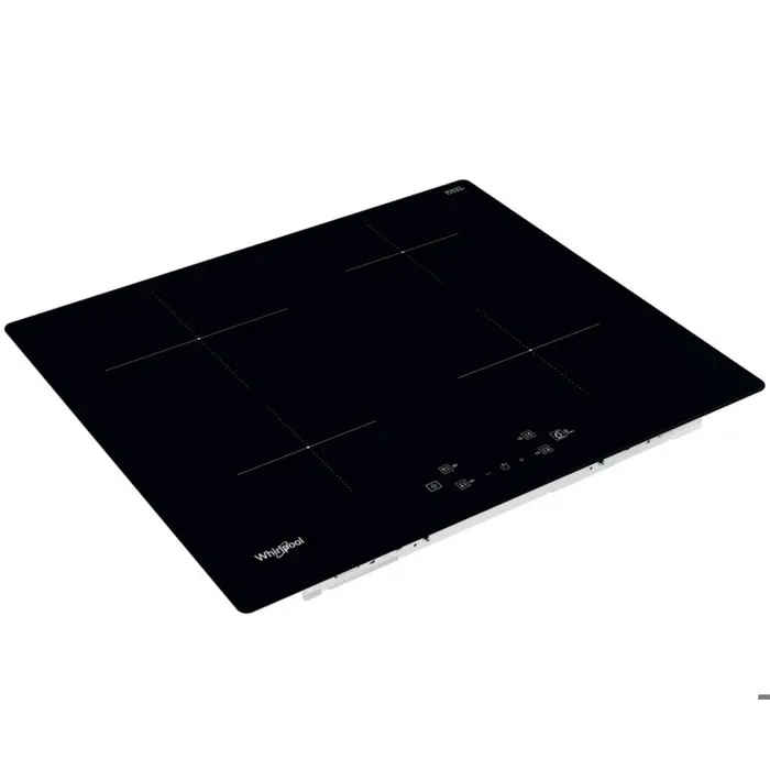 Whirlpool Plaque Induction WSQ2160NE - 4 Foyers (Boost), 7200 W, Largeur 60 cm, Fonctions 6eme Sens Automatiques