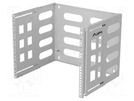 LANBERG Attache murale 8U gris Standard 19 इंच