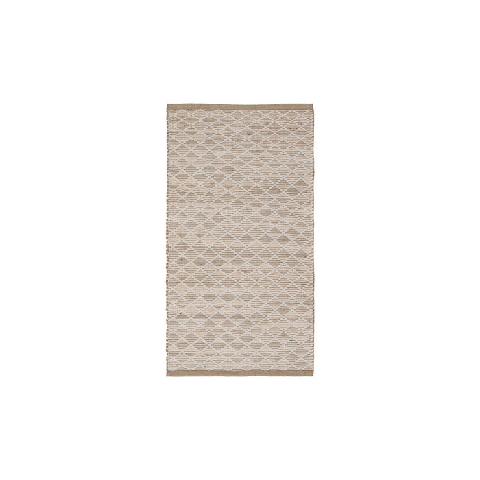 Tapis Blanc Naturel 80 x 1 x 150 cm Tapis Blanc Naturel 80 x 1 x 150 cm