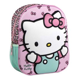 Cerda Sac à dos enfant 3D Hello Kitty 25 x 31 x 10 cm - Rose - À partir de 3 ans
