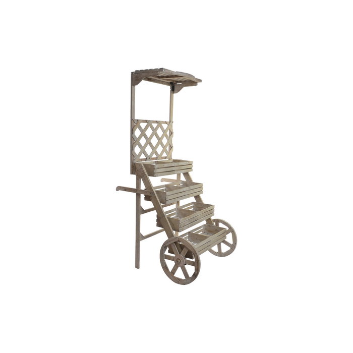 Chariot Multi-usages DKD Home Decor Garden Shop Marron 96 x 64 x 180 cm