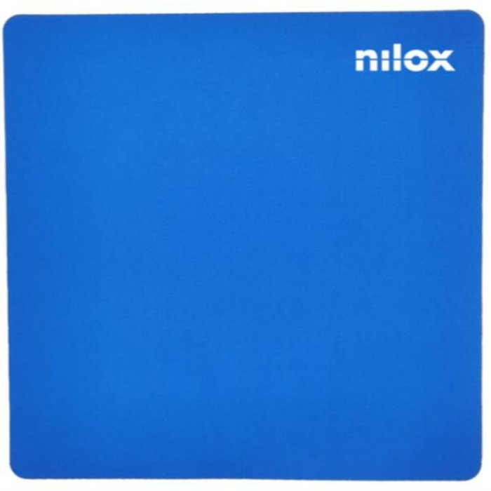 Nilox Nxmp013 Tapis de souris 240 x 240 mm, surface en tissu doux, base antidérapante Nilox Nxmp013 Tapis de souris 240 x 240 mm, surface en tissu doux, base antidérapante