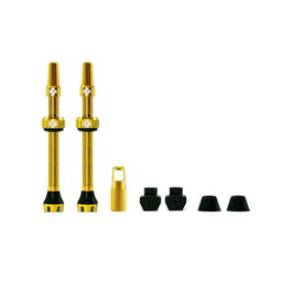 Muc-Off Jeu de Valves V2 Tubeless 60 mm Or