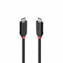 Câble USB-C vers USB-C LINDY Noir 2 m