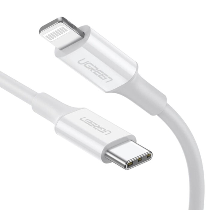 UGREEN Câble Lightning USB-C vers Lightning 1 m Blanc
