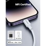 UGREEN Câble Lightning USB-C vers Lightning 1 m Blanc