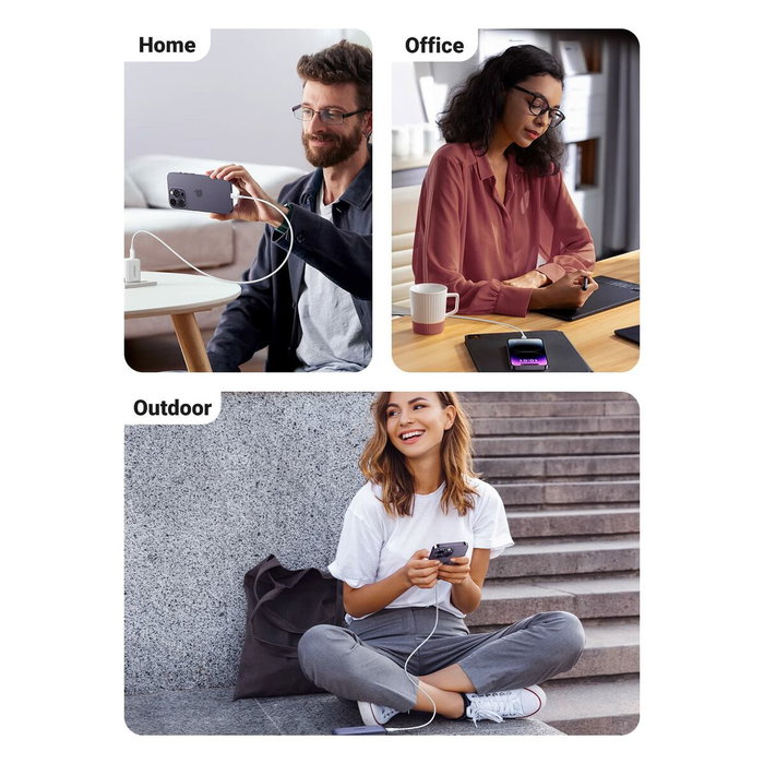 UGREEN Câble Lightning USB-C vers Lightning 1 m Blanc